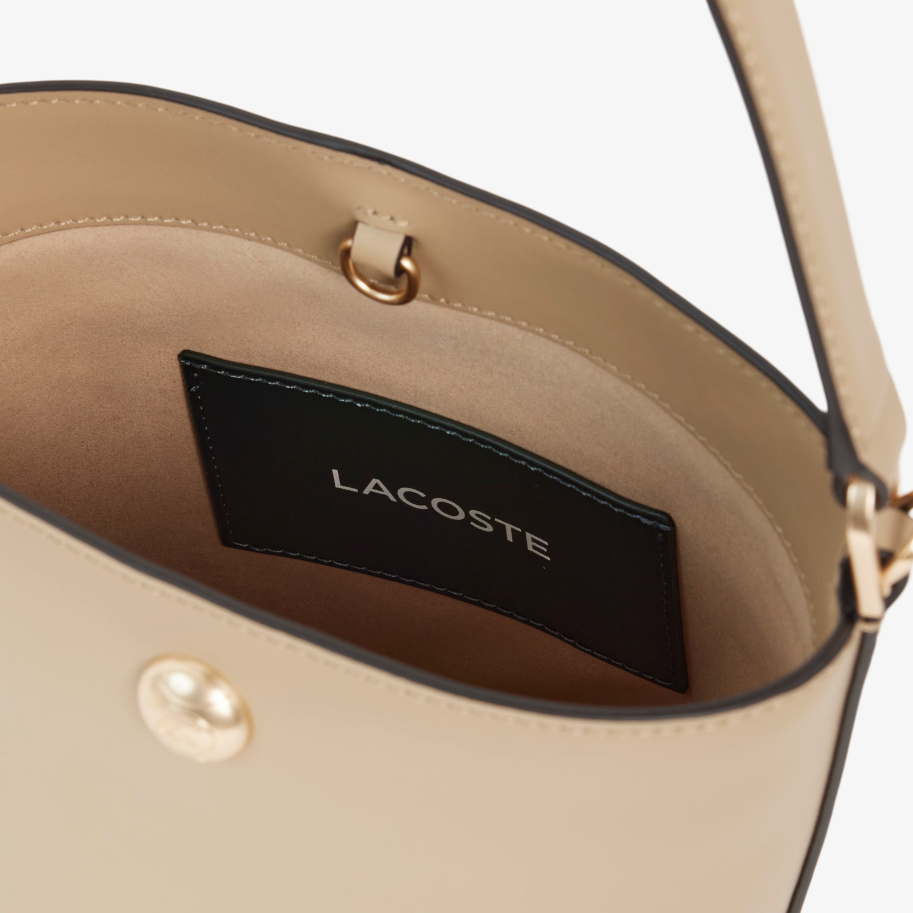 Small Tennis Bliss Leather Bucket Bag image number 3