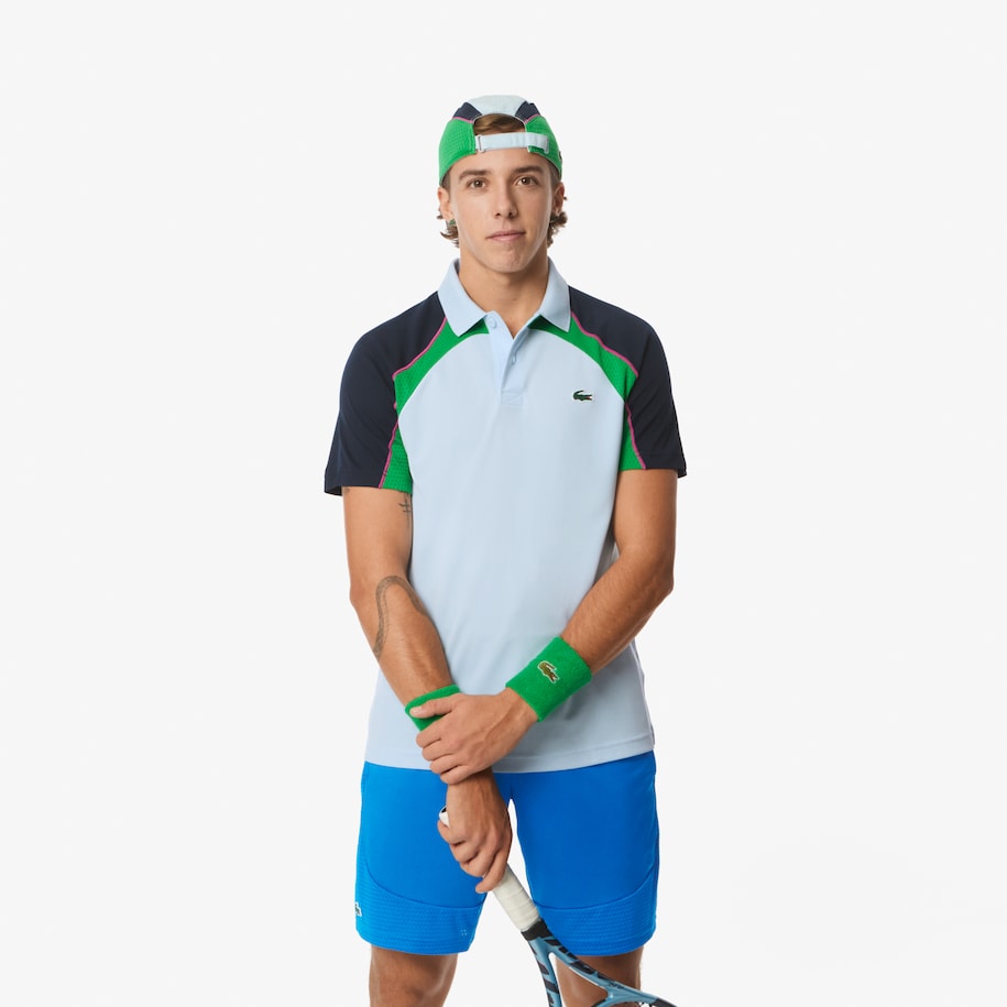 Ultra Dry Colour-Block Tennis Polo Shirt image number 0