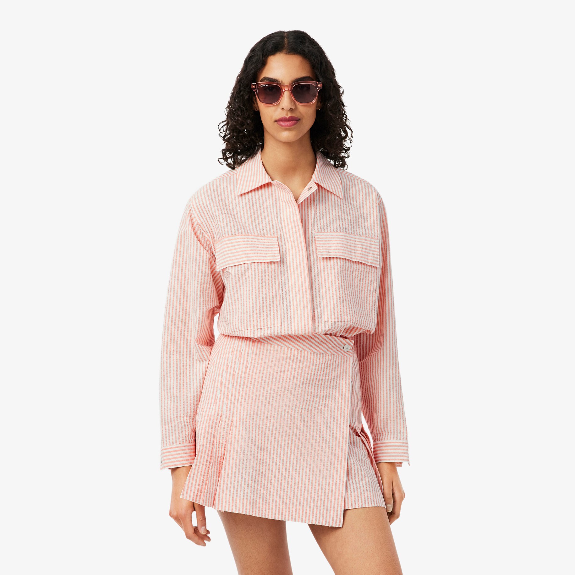 Striped Seersucker Jacket image number 0