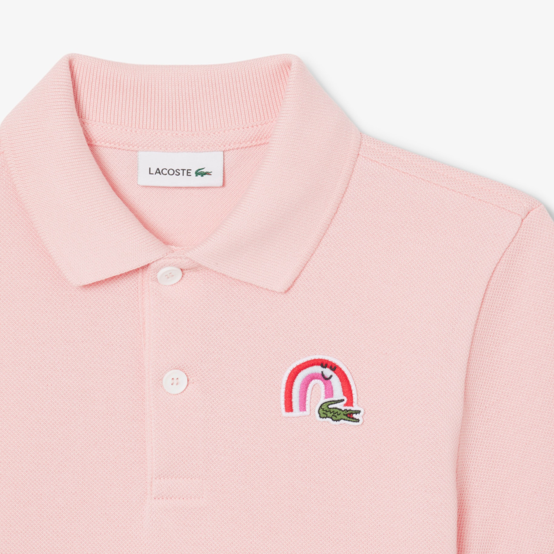 Embroidery Accent Petit Piqué Polo Shirt image number 2