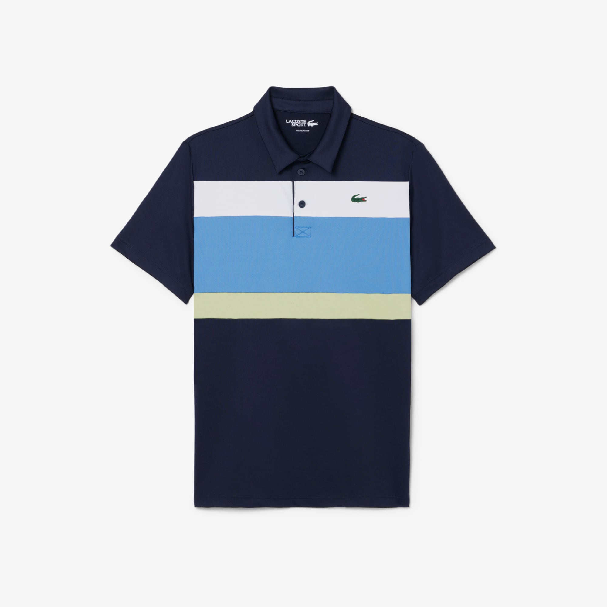 Ultra Dry Stretch Colour-Block Golf Polo Shirt image number 3