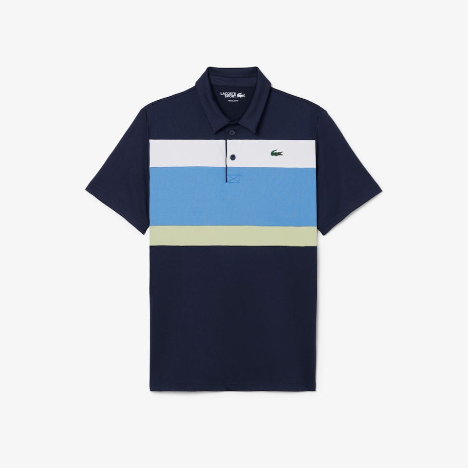 Ultra Dry Stretch Colour-Block Golf Polo Shirt image number 3