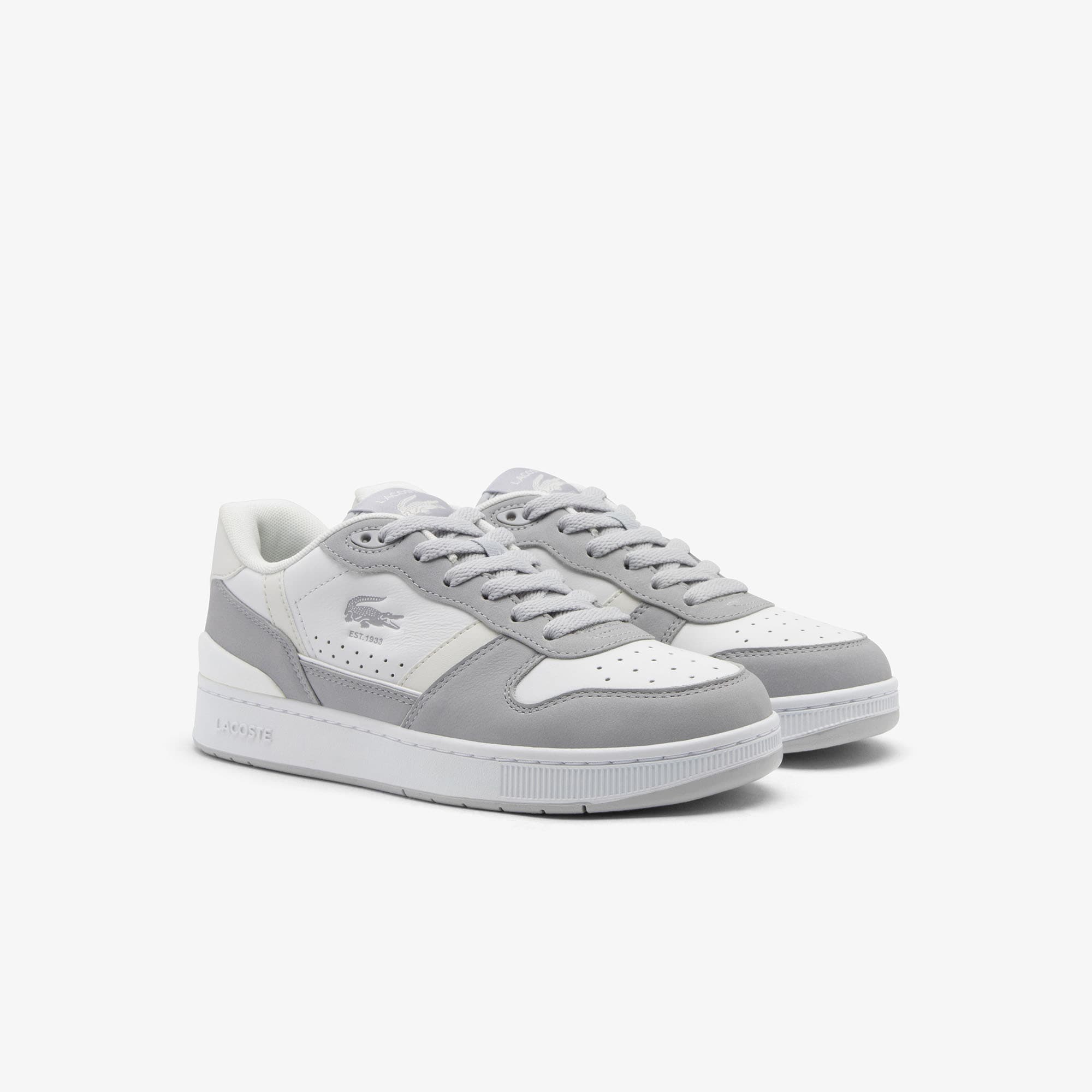 Women's T-Clip Set Leather Sneakers image number 1