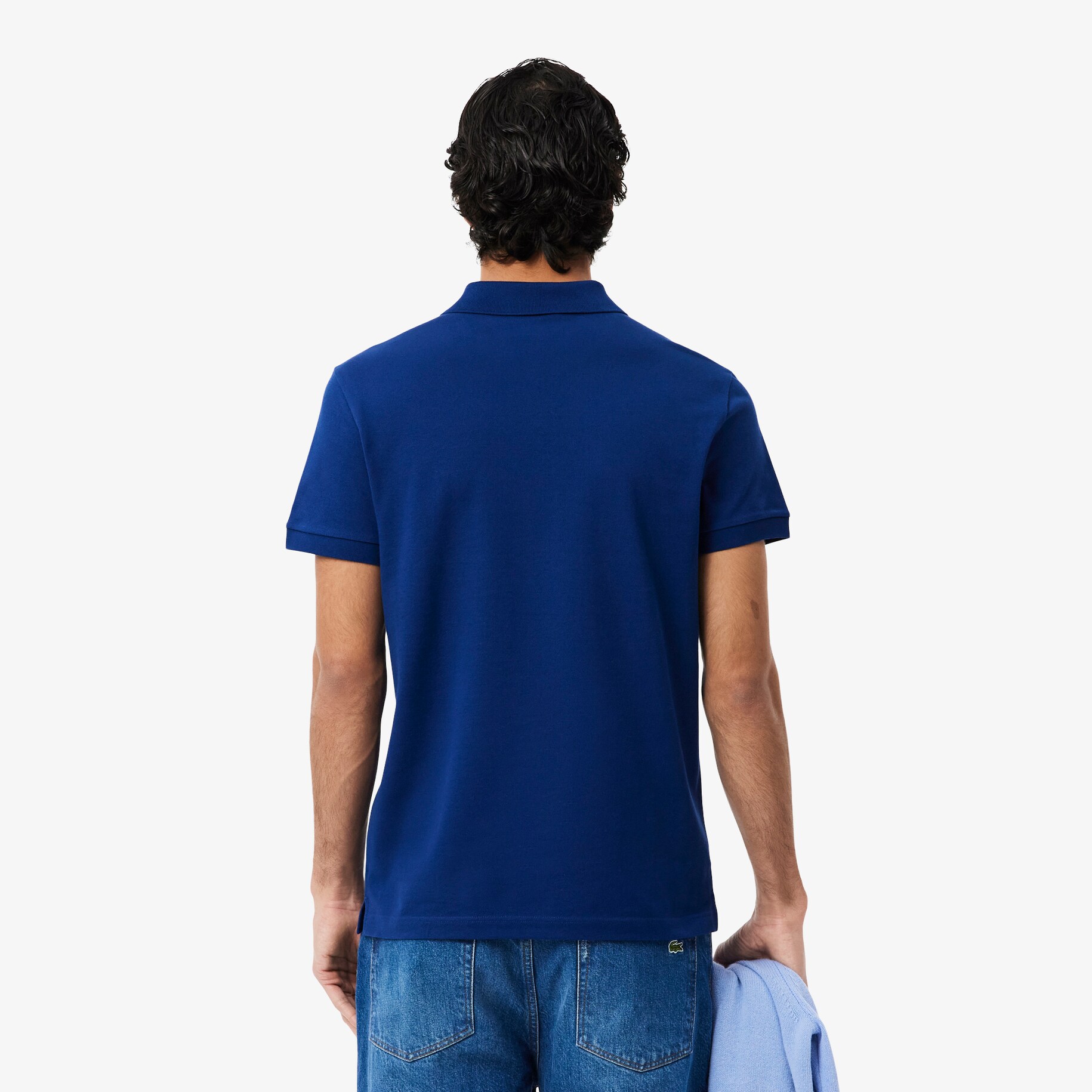 Slim Fit Stretch Piqu&eacute; Polo Shirt image number 2