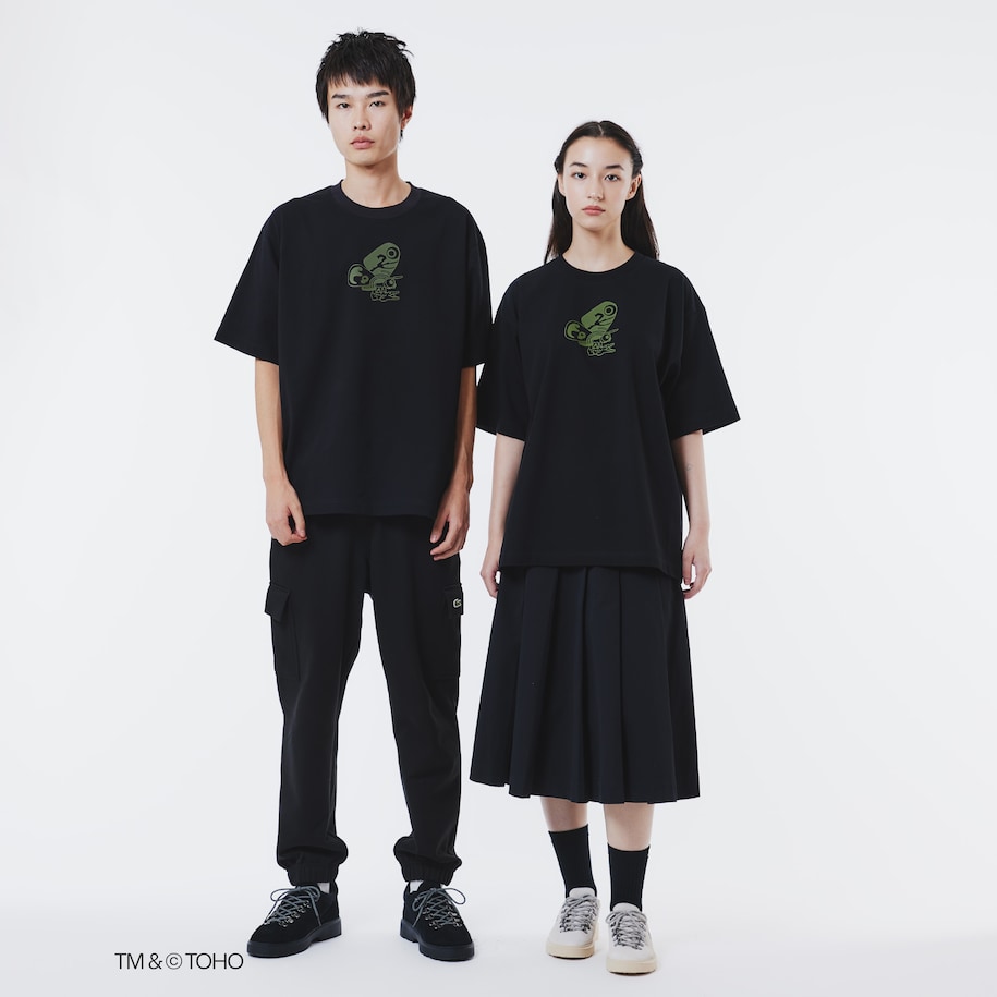 T-shirt Mothra Lacoste & Godzilla image number 0