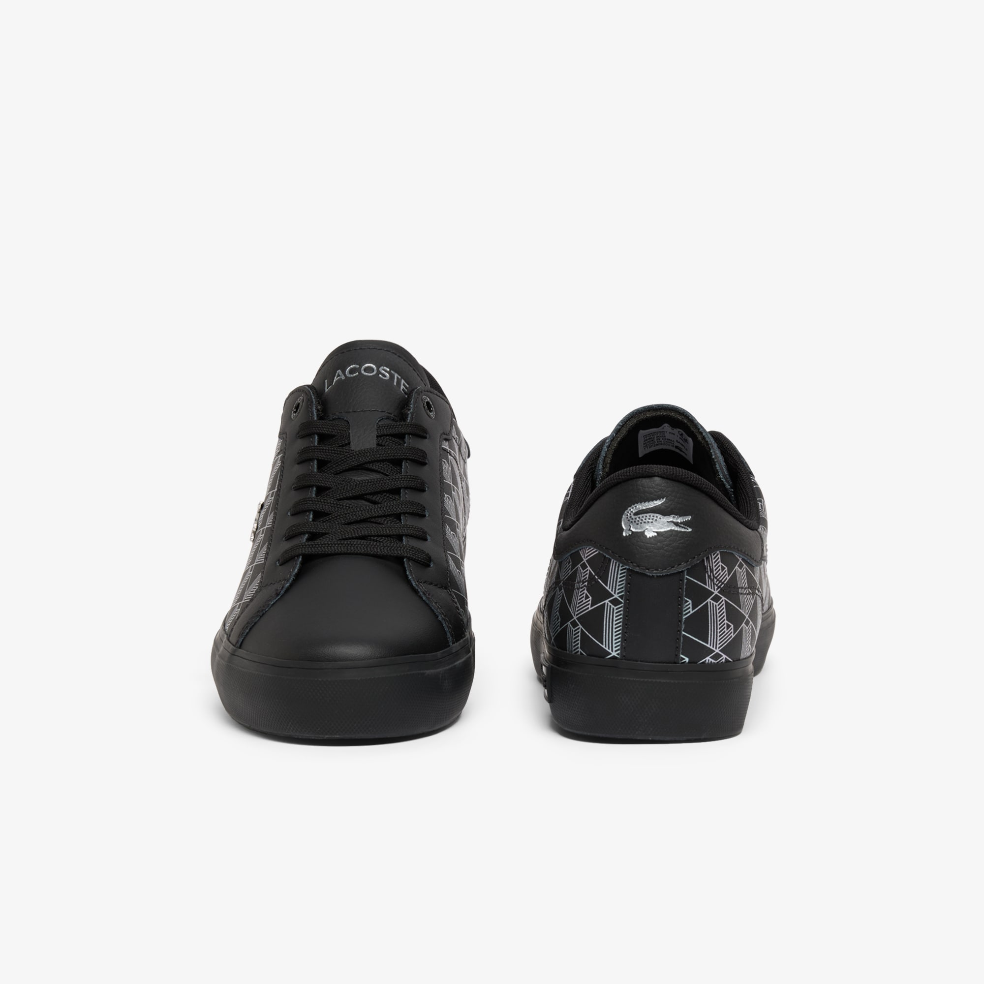 Men's Powercourt Leather Sneakers image number 4