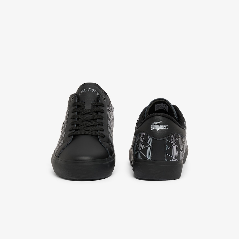 Men's Powercourt Leather Sneakers image number 4