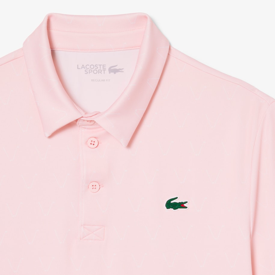 Regular Fit Printed Golf Polo Shirt image number 4