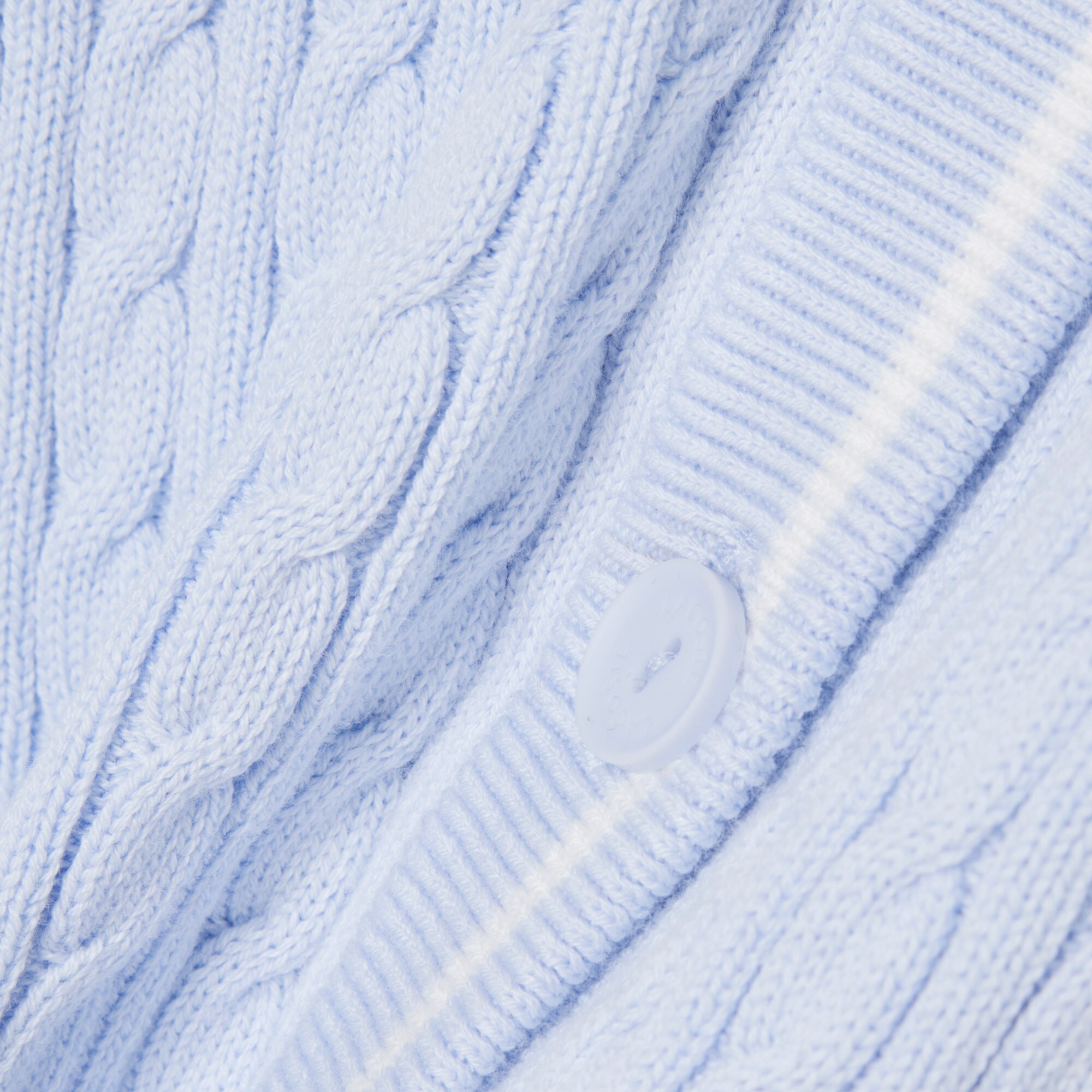 Short Sleeved Cable Knit Cardigan image number 2