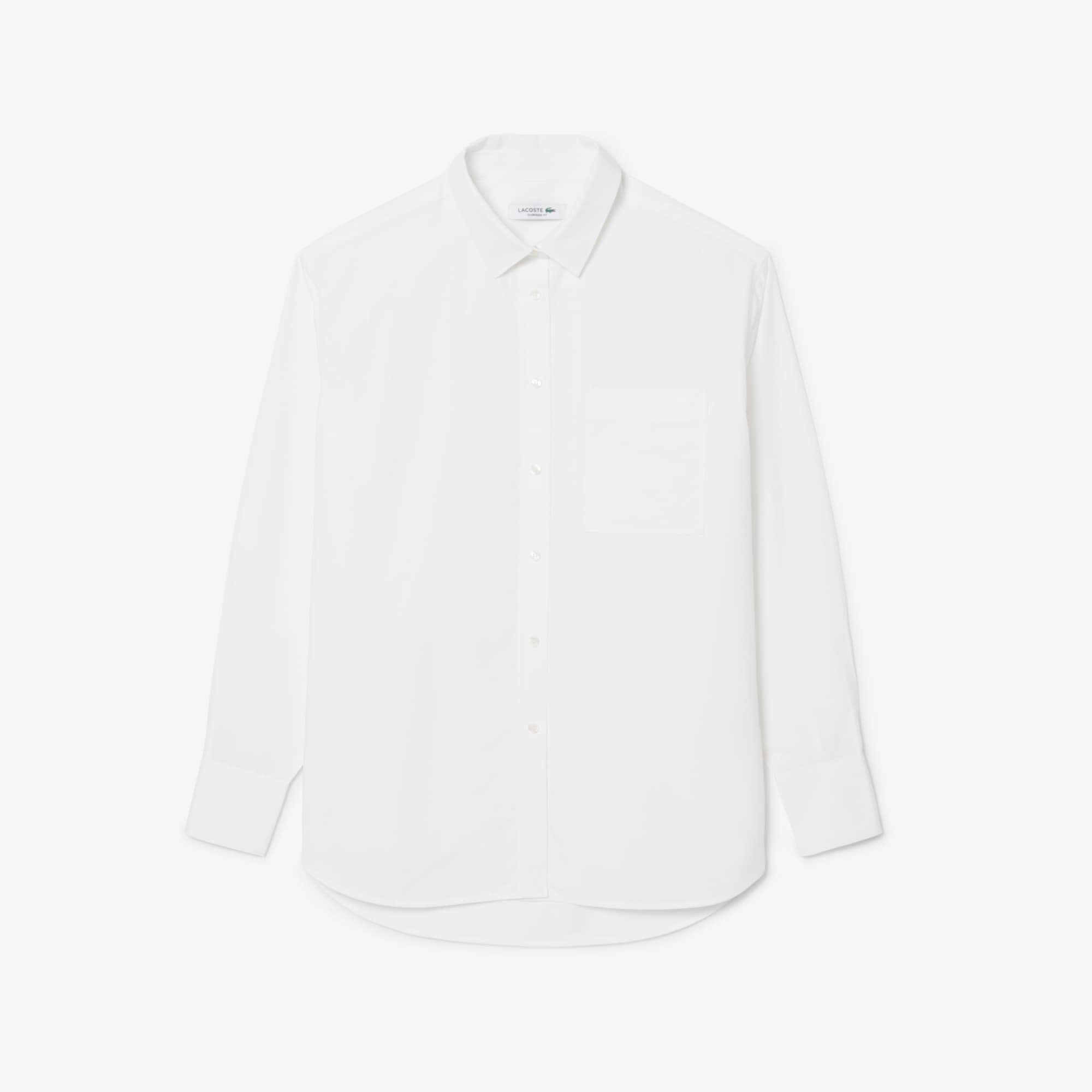 Oversized Cotton Poplin Shirt image number 3