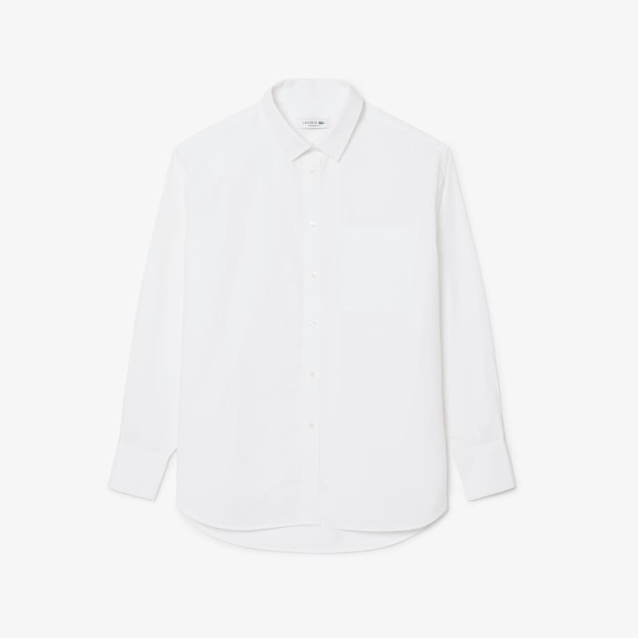 Oversized Cotton Poplin Shirt image number 3