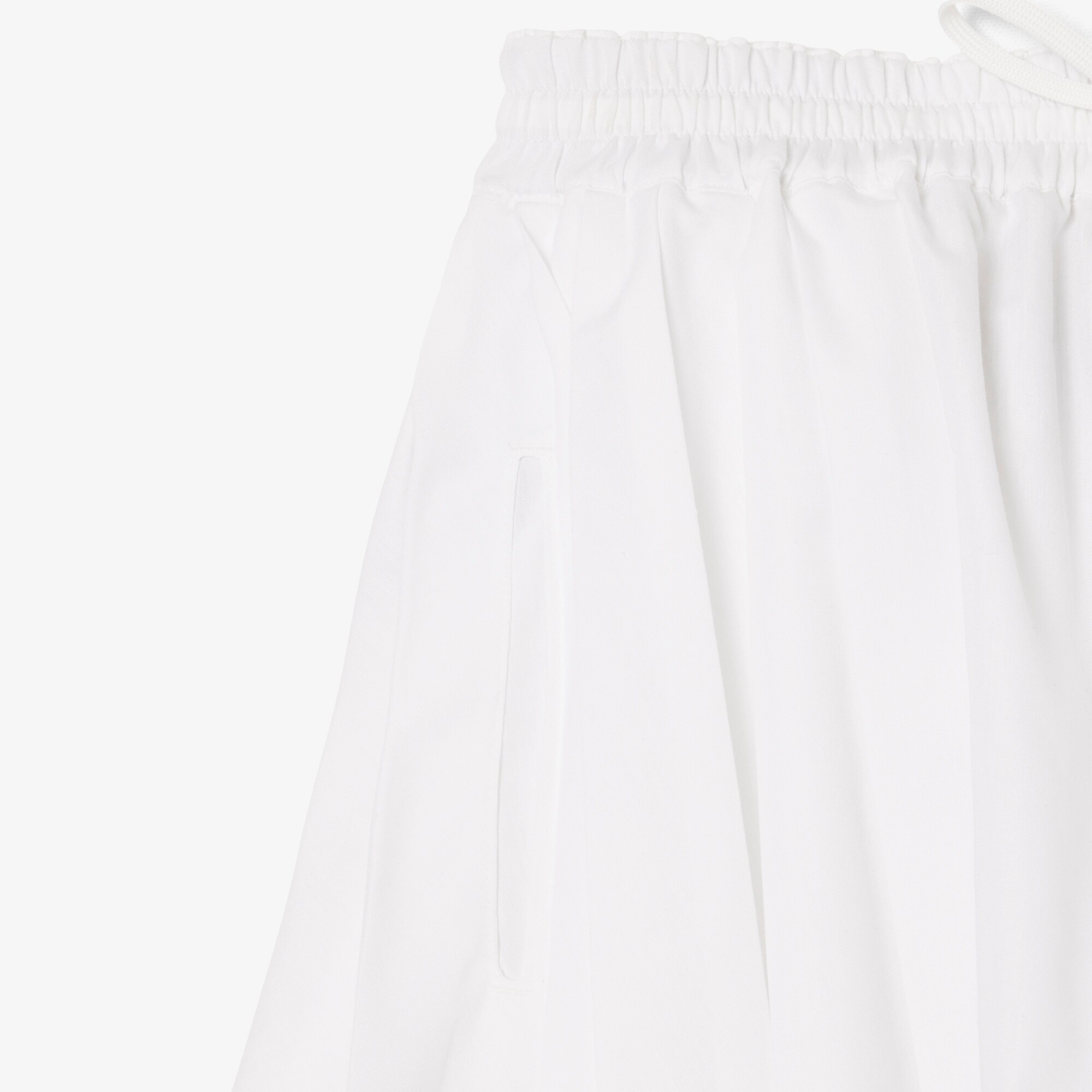 Runway Short Pleated Poplin Shorts image number 5