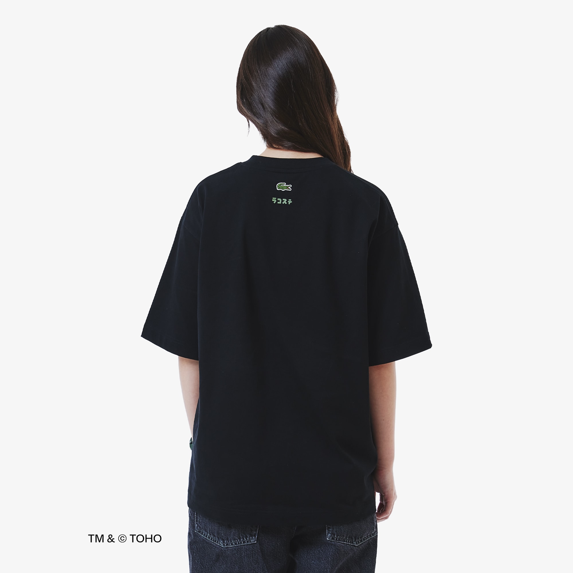 T-shirt Lacoste & Godzilla image number 2