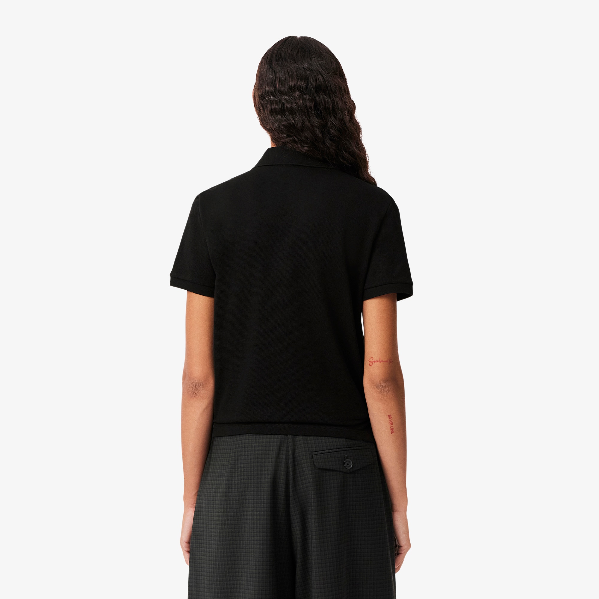 Women's Lacoste Regular Fit Soft Cotton Petit Piqu&eacute; Polo Shirt image number 2