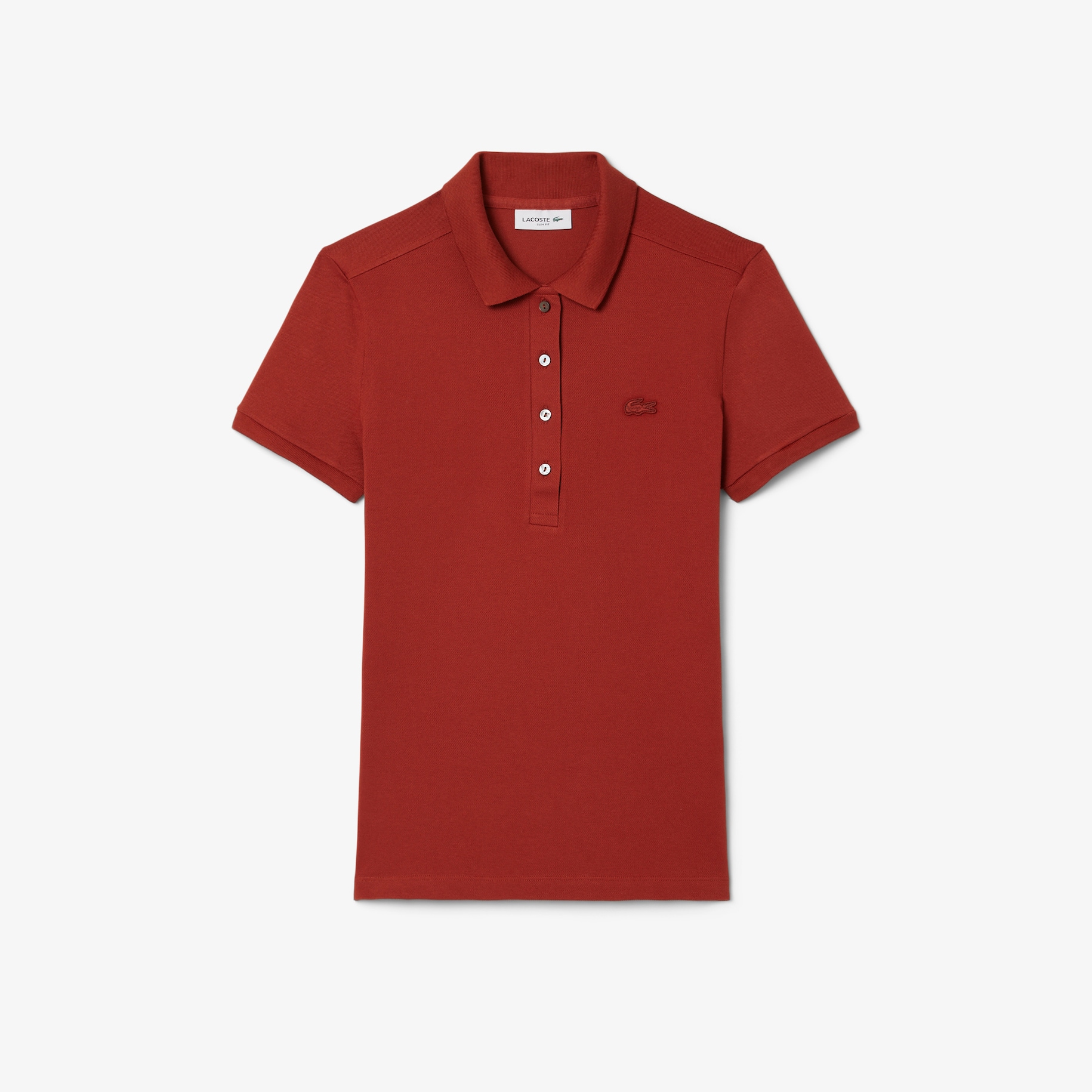 L.12.D Slim Fit Stretch Mini Piqué Polo Shirt image number 3