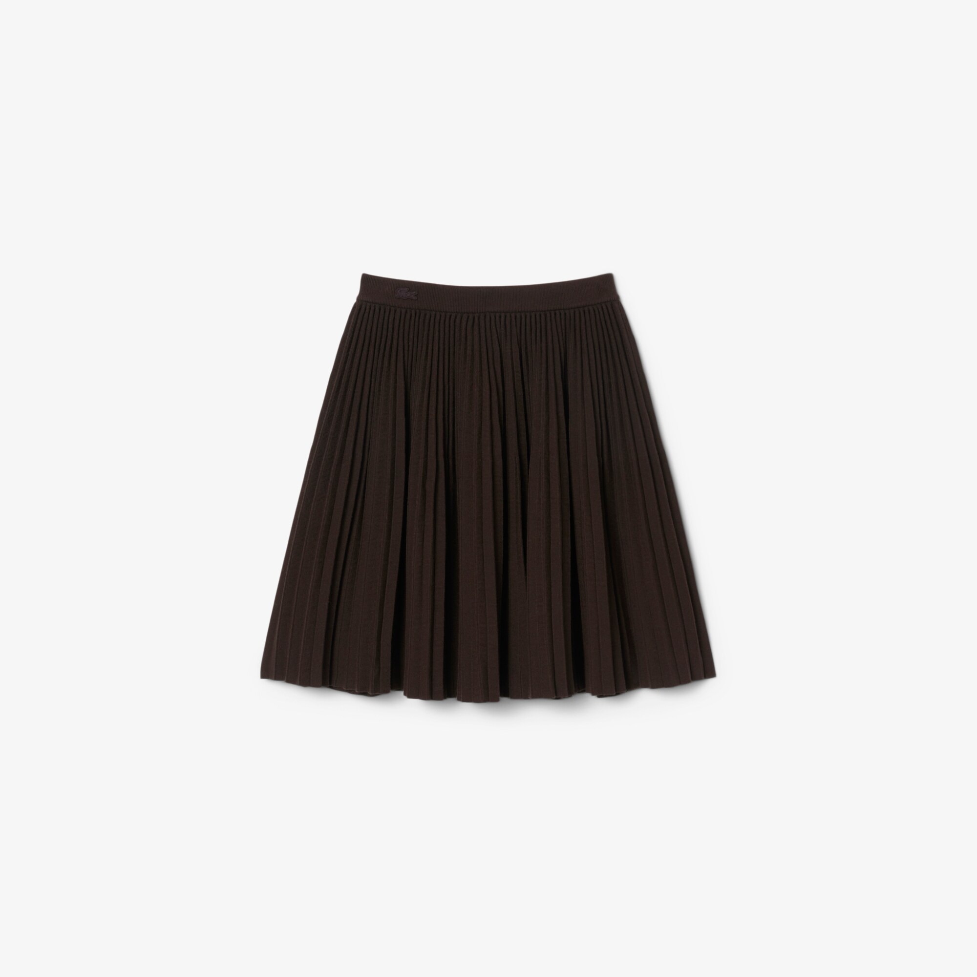 Short Pleated Mesh Skirt image number 3