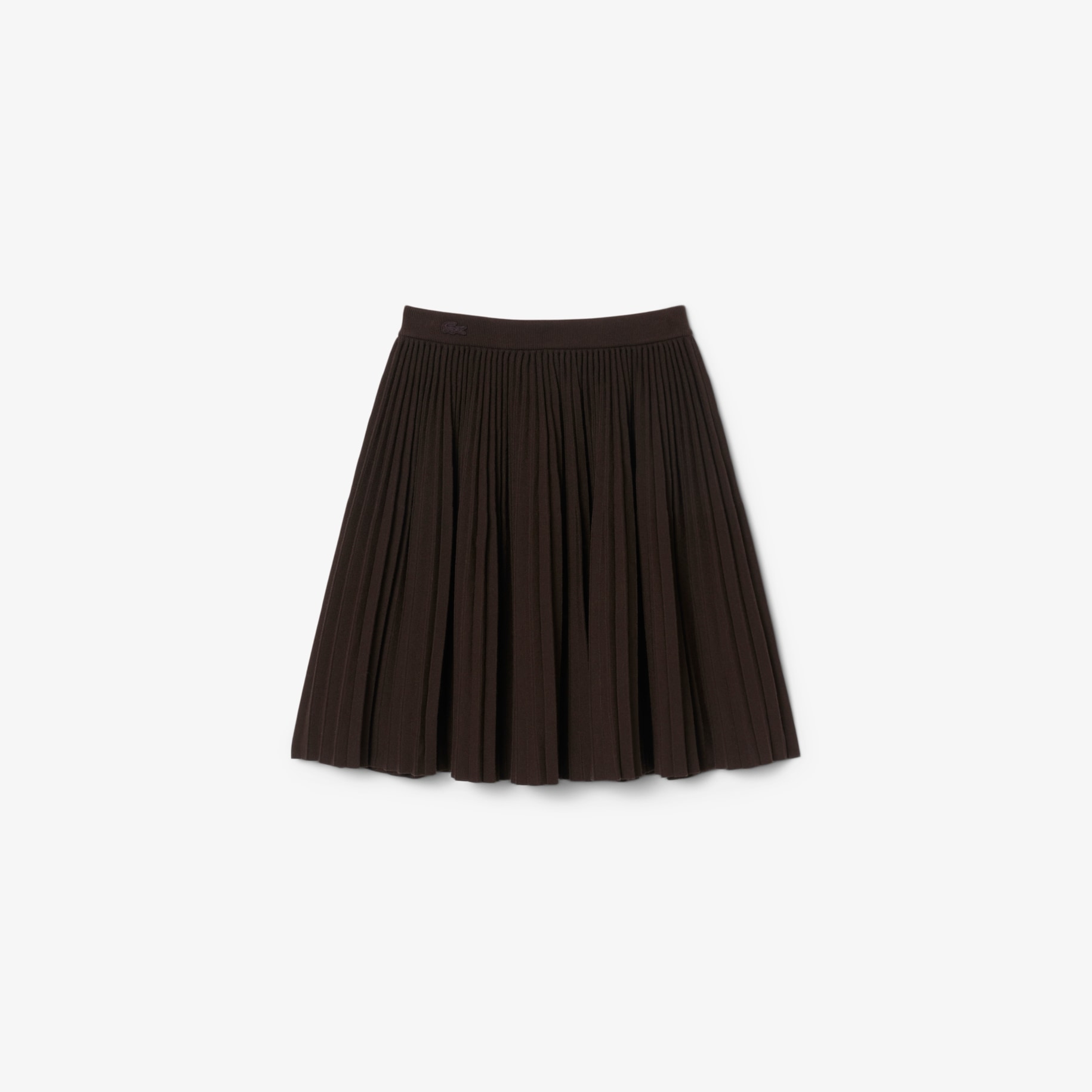 Short Pleated Mesh Skirt image number 3
