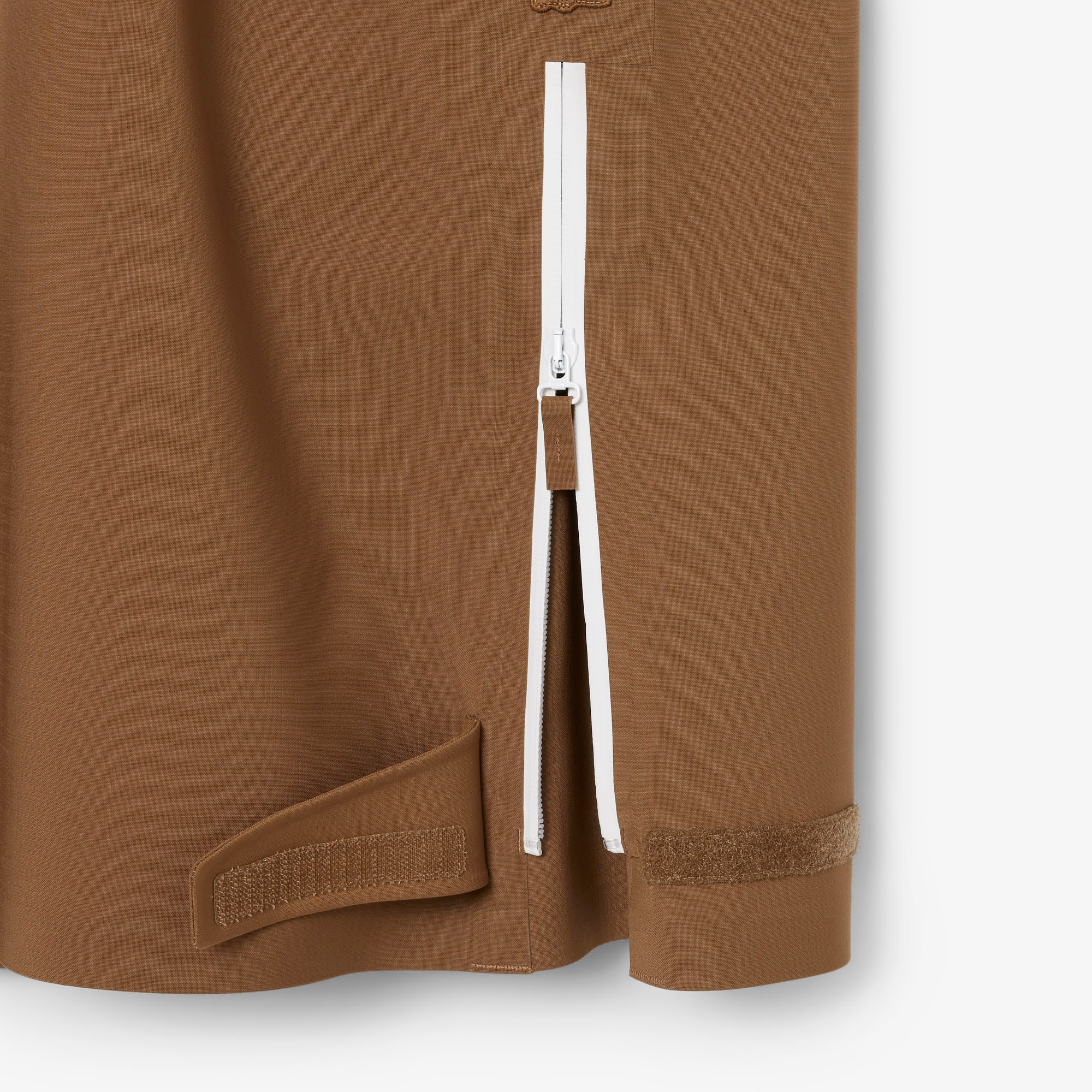 Runway Wool Blend Cargo Skirt image number 6