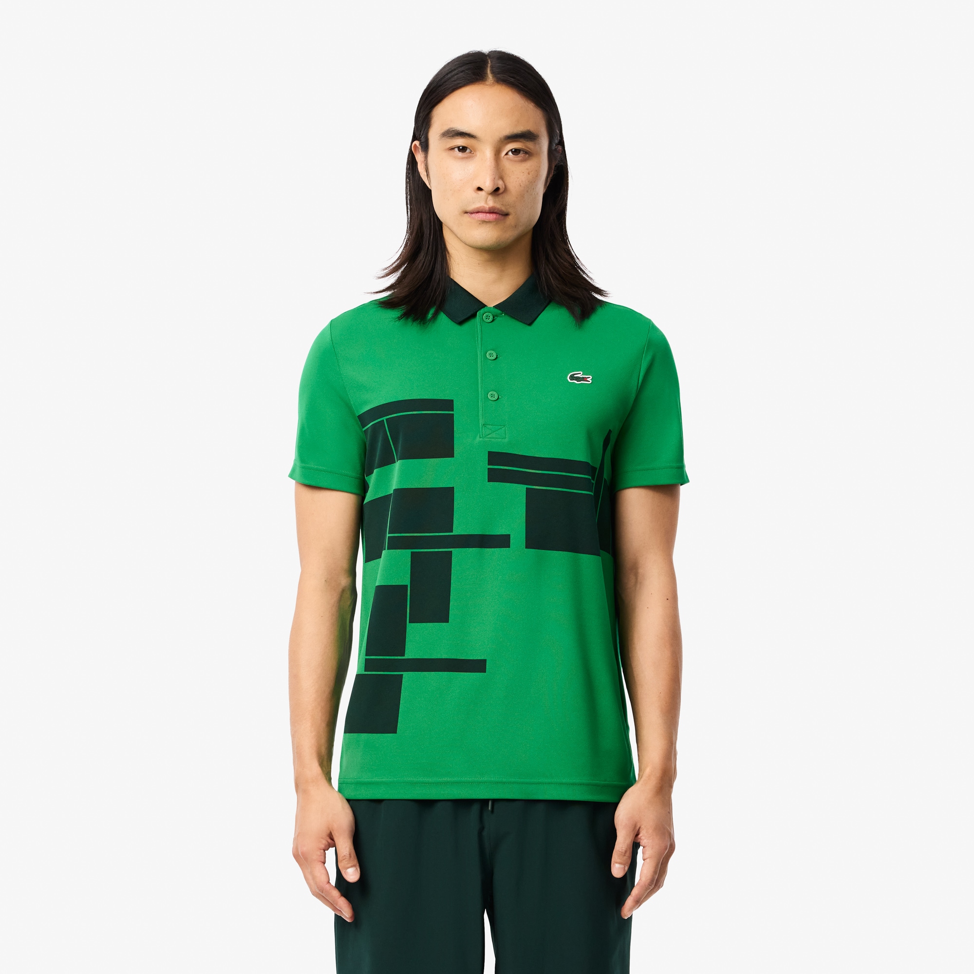 LACOSTE NOVAK DJOKOVIC ポロシャツ Mサイズ Buy Lacoste Men's Sport Novak Djokovic Allover Croc Super