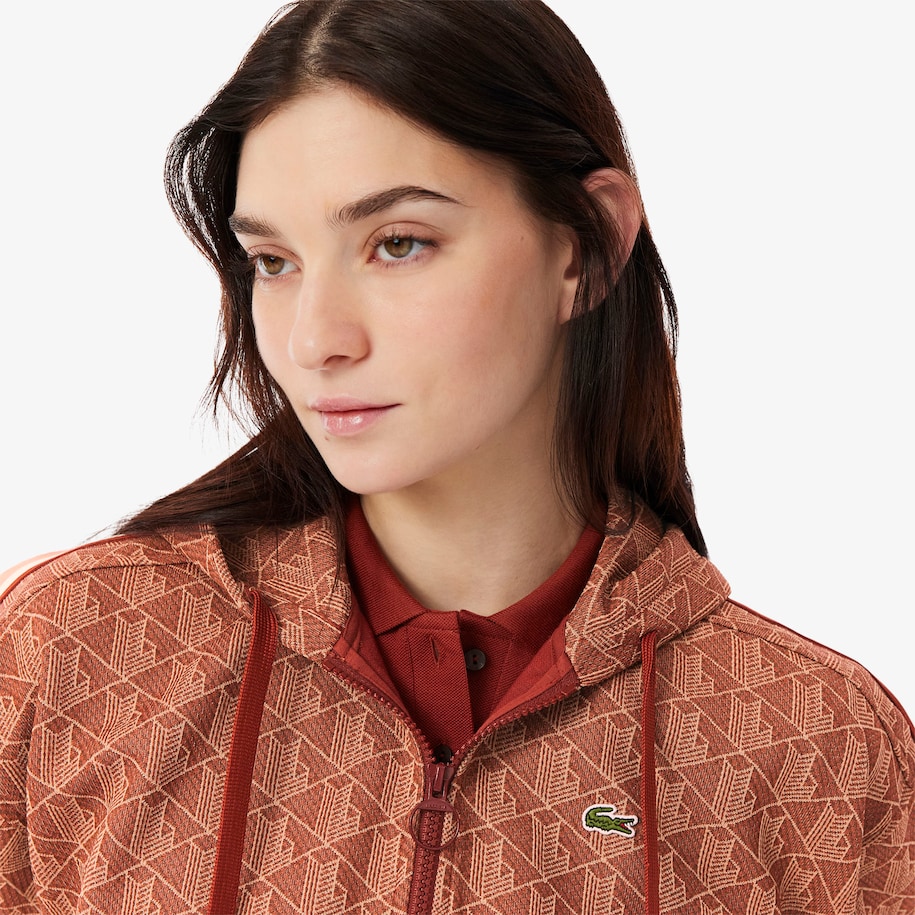 Jacquard Monogram Hoodie image number 1