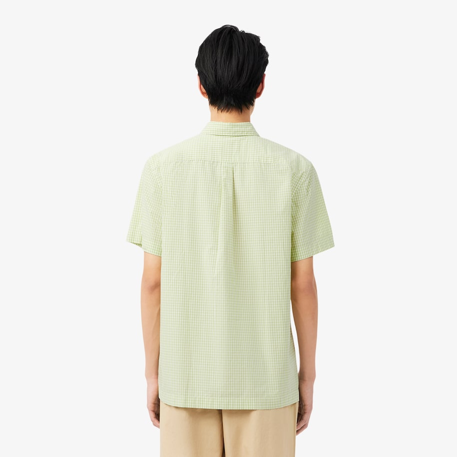 Regular Fit Lightweight Poplin Plaid Shirt image number 2