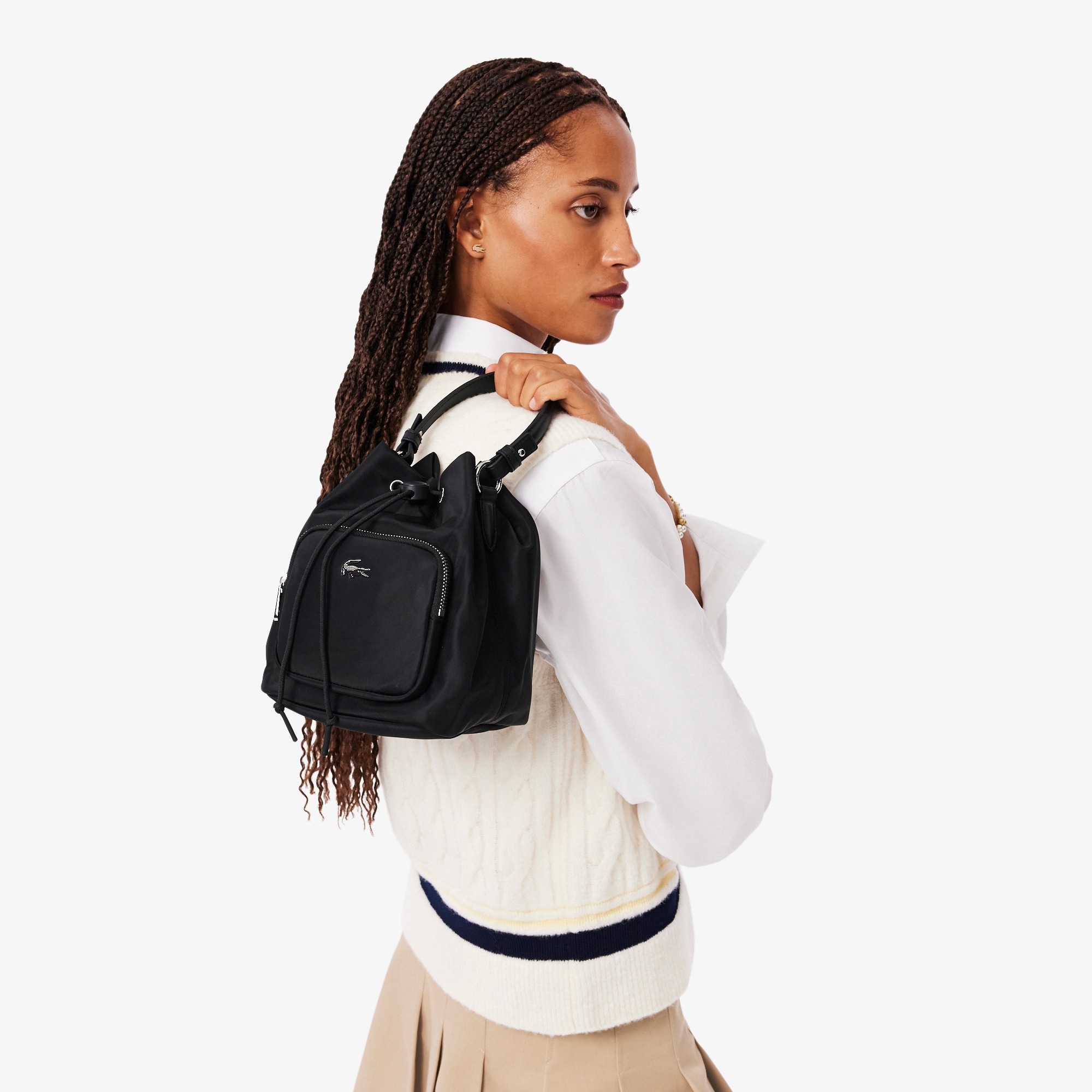 Buy Original Izzie Shoulder Bucket Bag | Lacoste ID