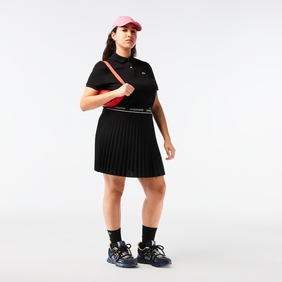 Women's Lacoste Regular Fit Soft Cotton Petit Piqué Polo Shirt image number 9