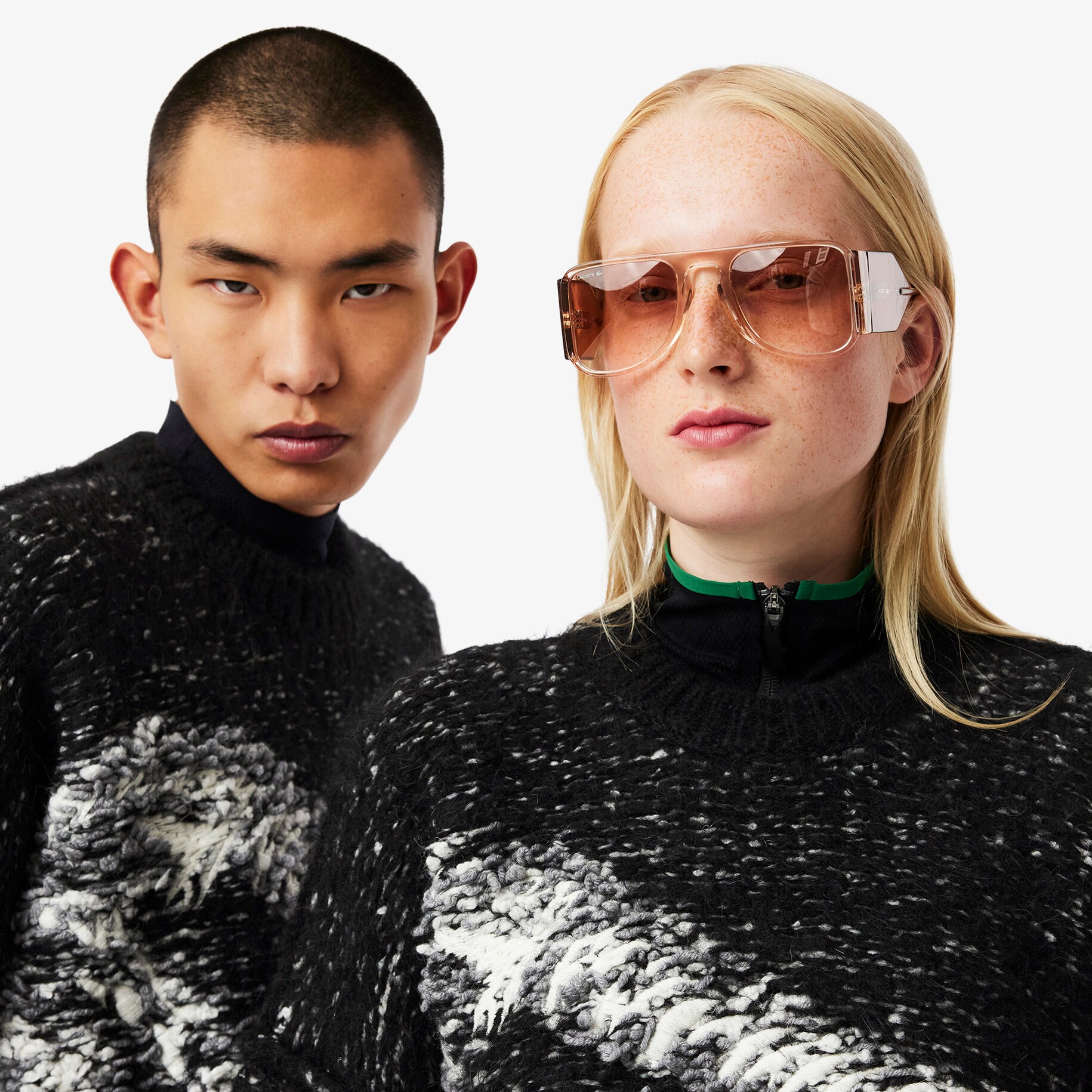 FW24 Runway Oversize Embroidered Sweater image number 1