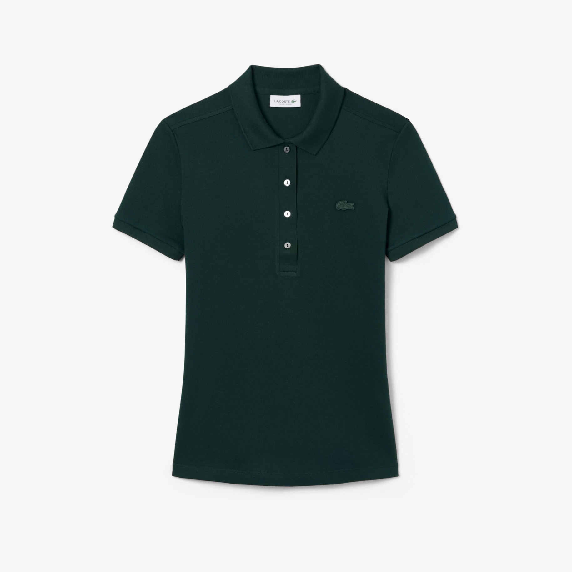 L.12.D Slim Fit Stretch Mini Piqu&eacute; Polo Shirt image number 3