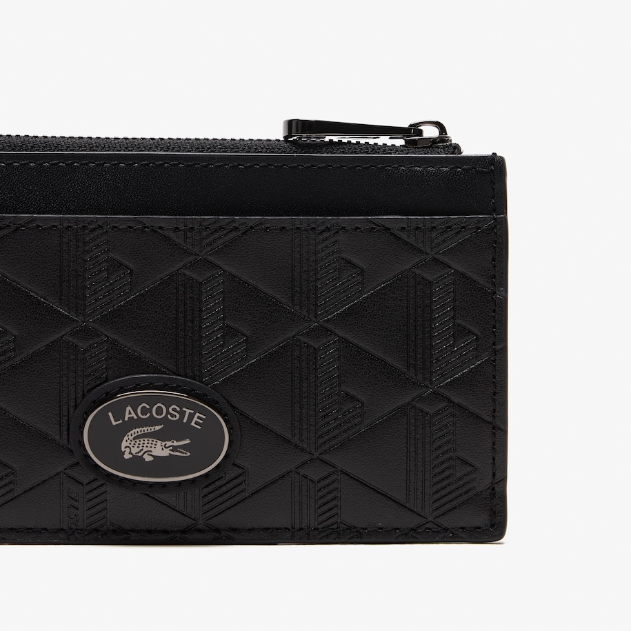 Nomogramme Zipped Leather Card Holder image number 2