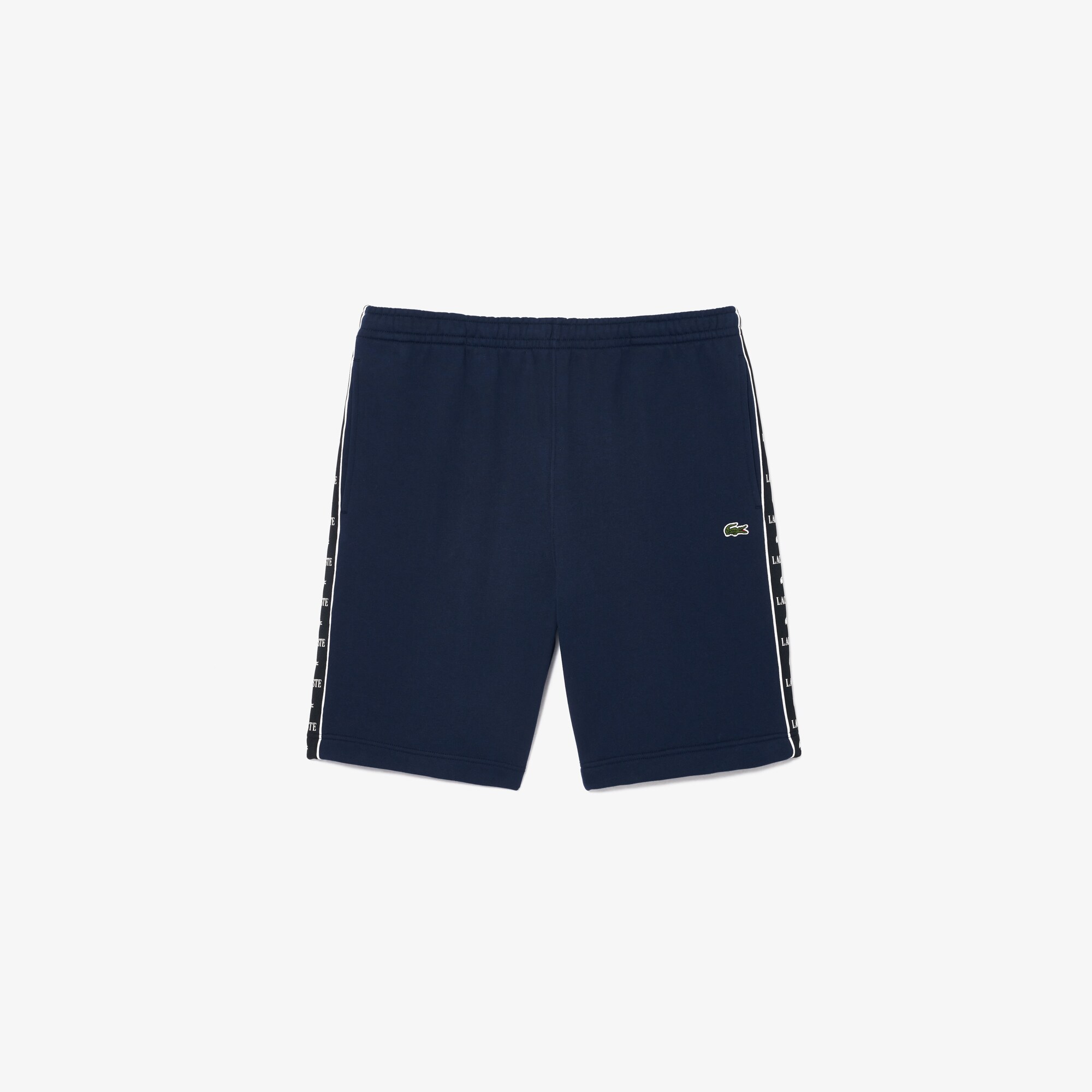 Logo Stripe Fleece Jogger Shorts image number 3