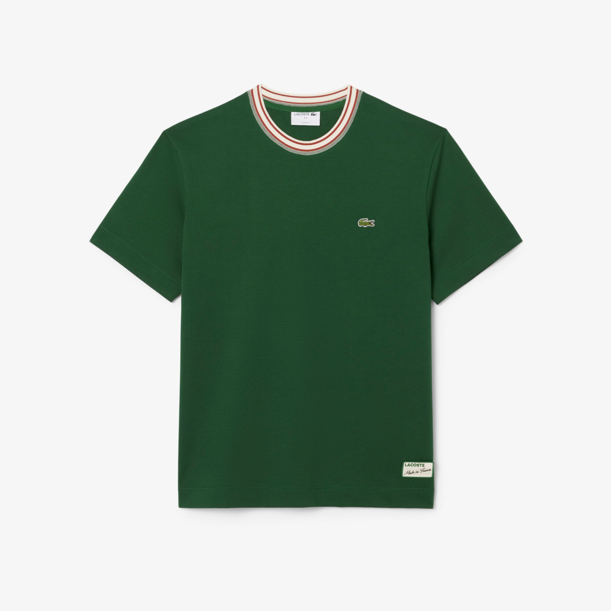 French Made Stripe Neck T-shirt image number 3