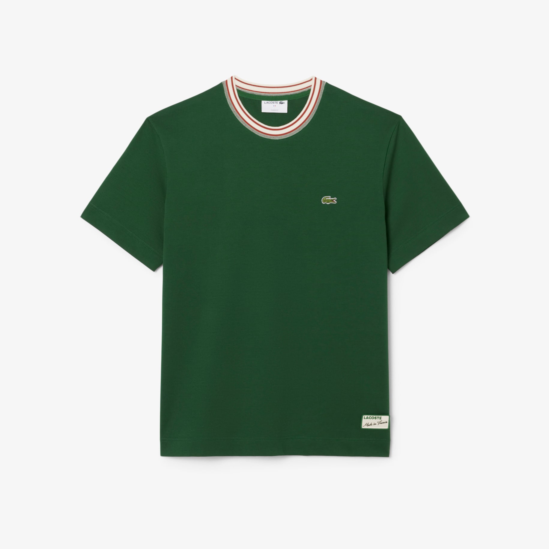 French Made Stripe Neck T-shirt image number 3