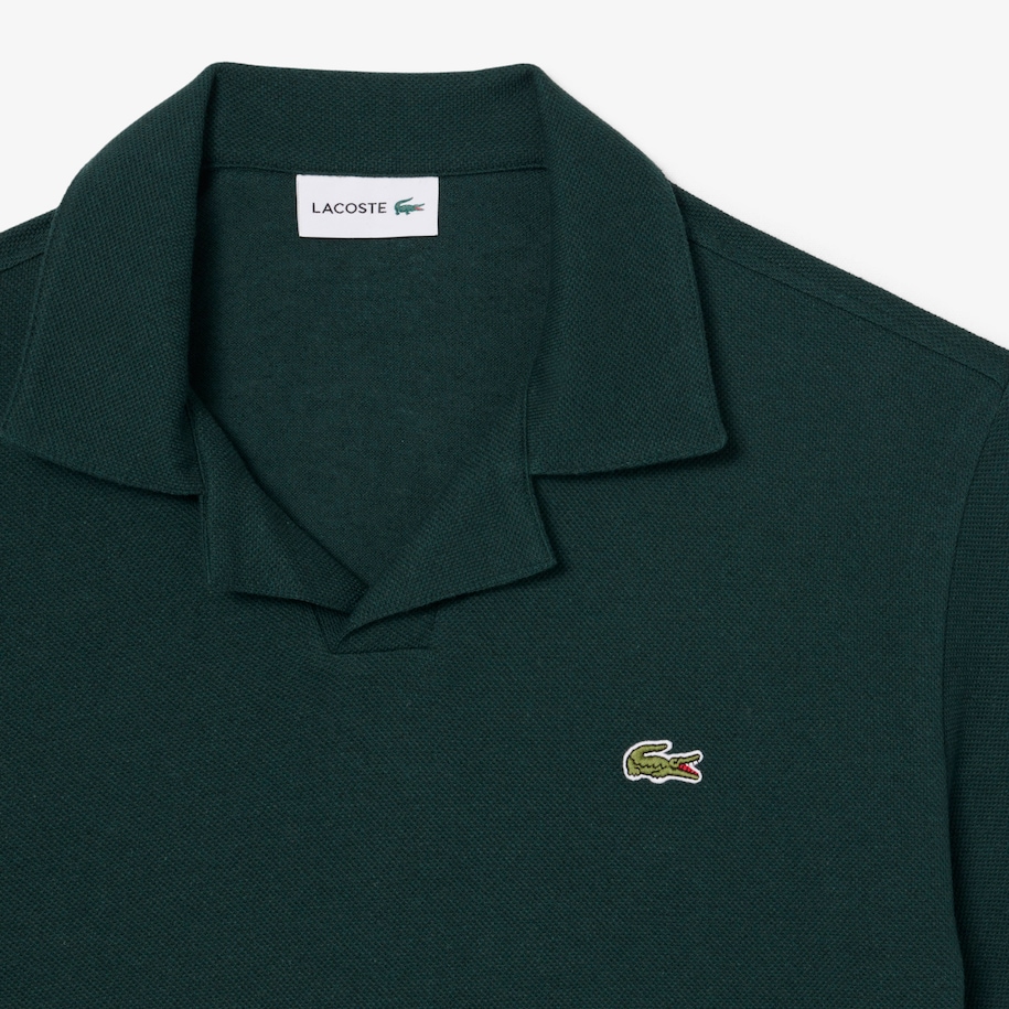 Classic Fit Cotton-Linen Polo Shirt image number 4