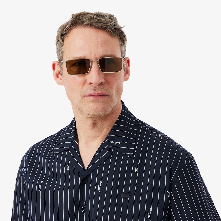 Relaxed Fit Print Twill Shirt image number 1