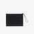 Unisex Anna Coated Piqué Canvas Zip Clutch image number 2