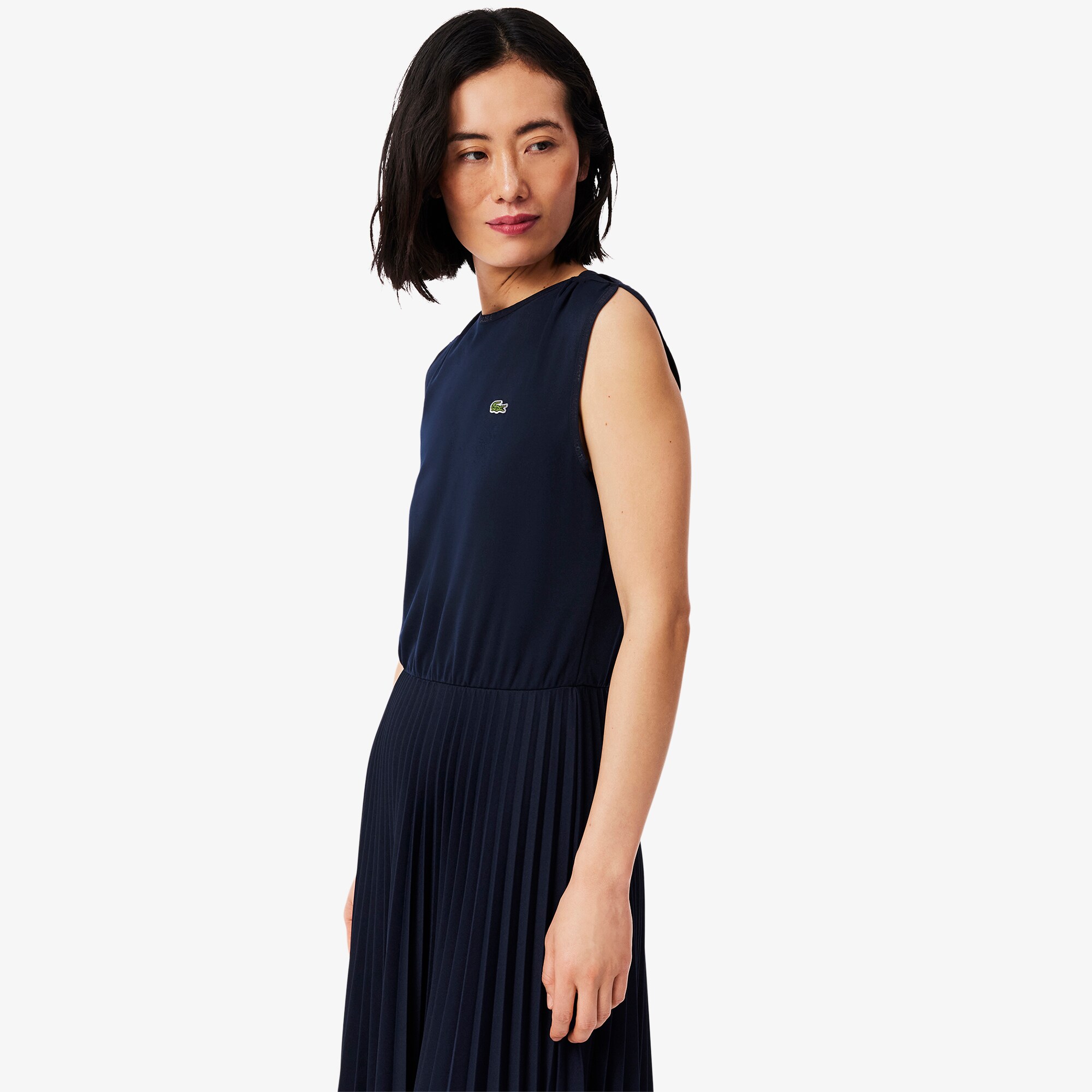 Sleeveless Pleated Dress image number 1