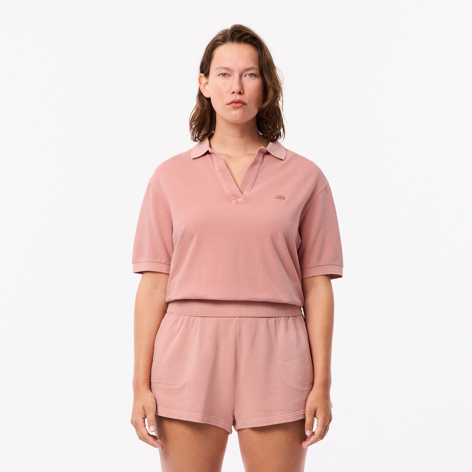 Natural Dyed Cotton Piqué Polo Shirt image number 5