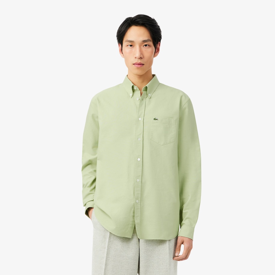 Regular Fit Short Sleeved Oxford Shirt image number 0