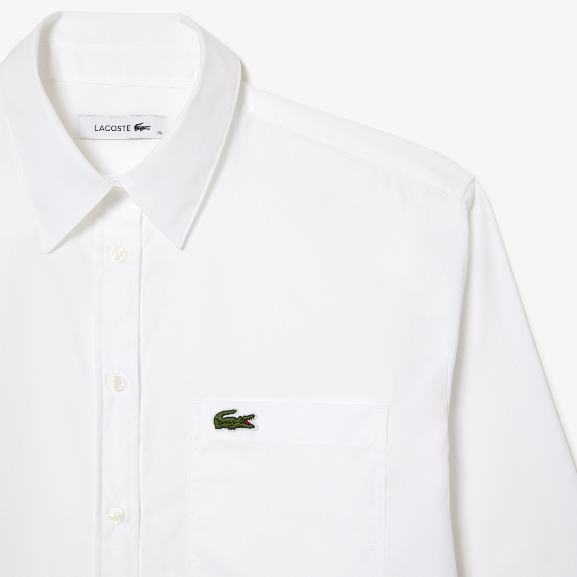 Oversized Shirt with Breast Pocket image number 1