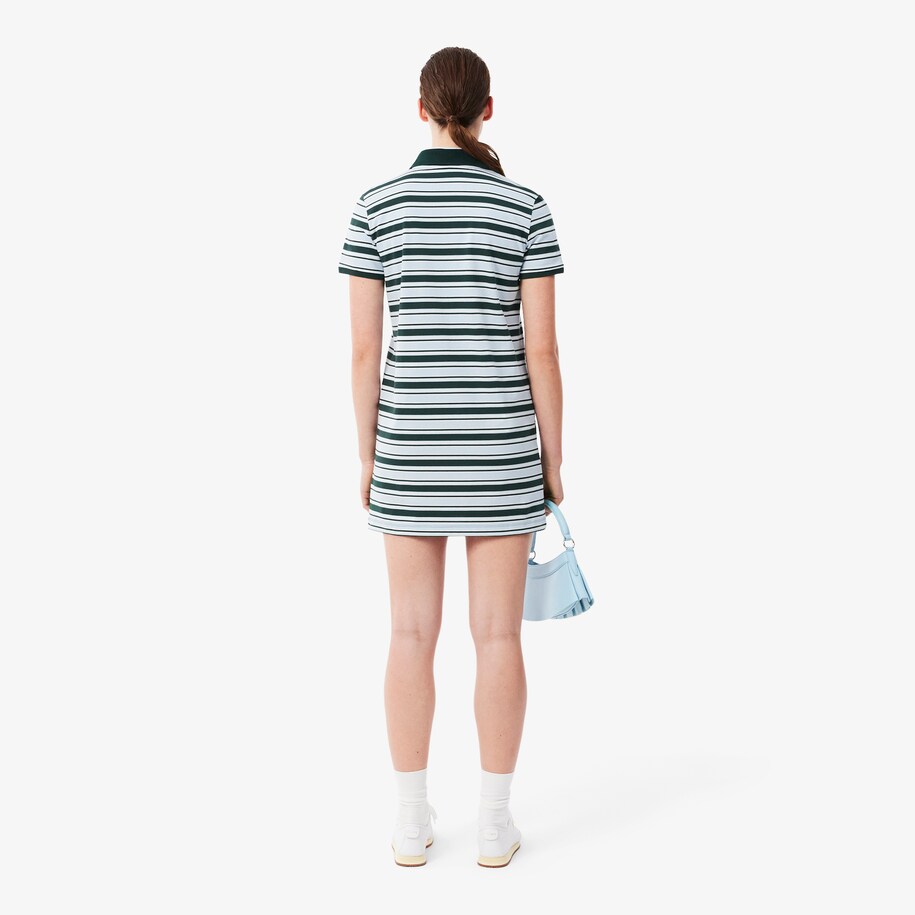 Striped Cotton Polo Dress image number 2