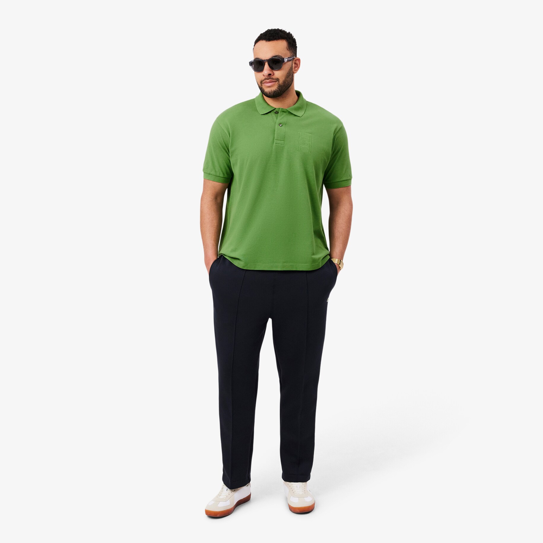 Classic Fit Embroidery Detail Petit Piqu&eacute; Polo Shirt image number 8