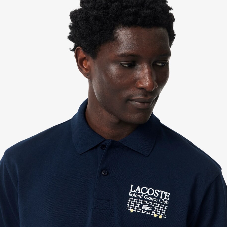Roland-Garros Edition Petit Piqu&eacute; Polo Shirt image number 1