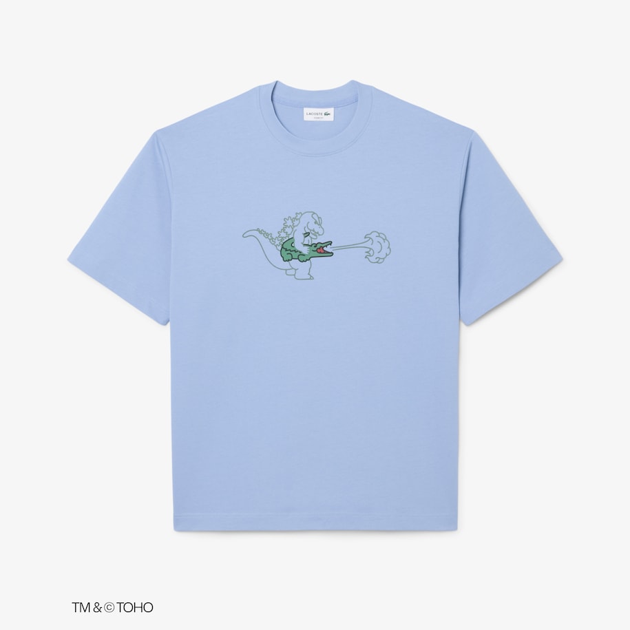 T-shirt Lacoste & Godzilla image number 3