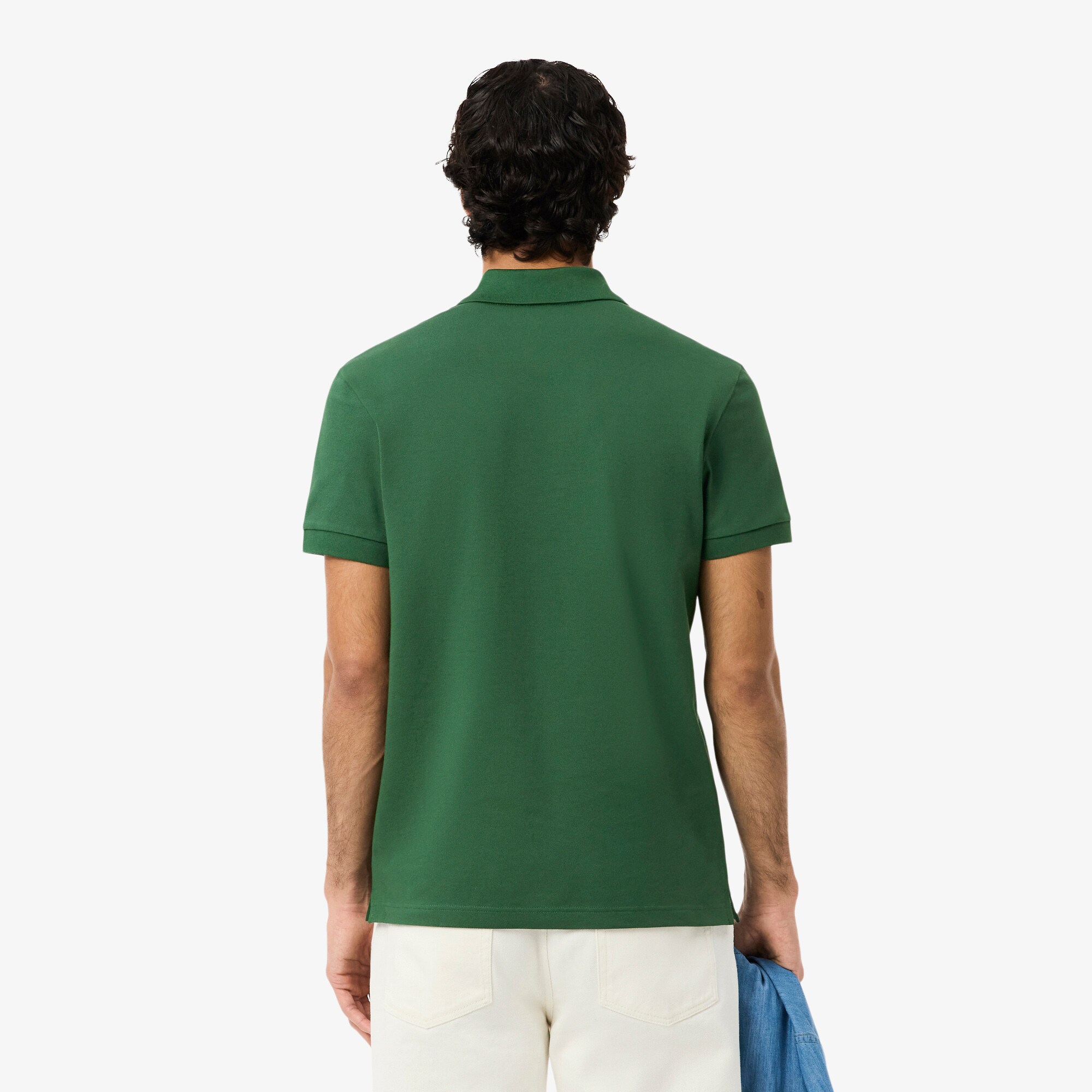 Slim Fit Stretch Piqué Polo Shirt image number 2