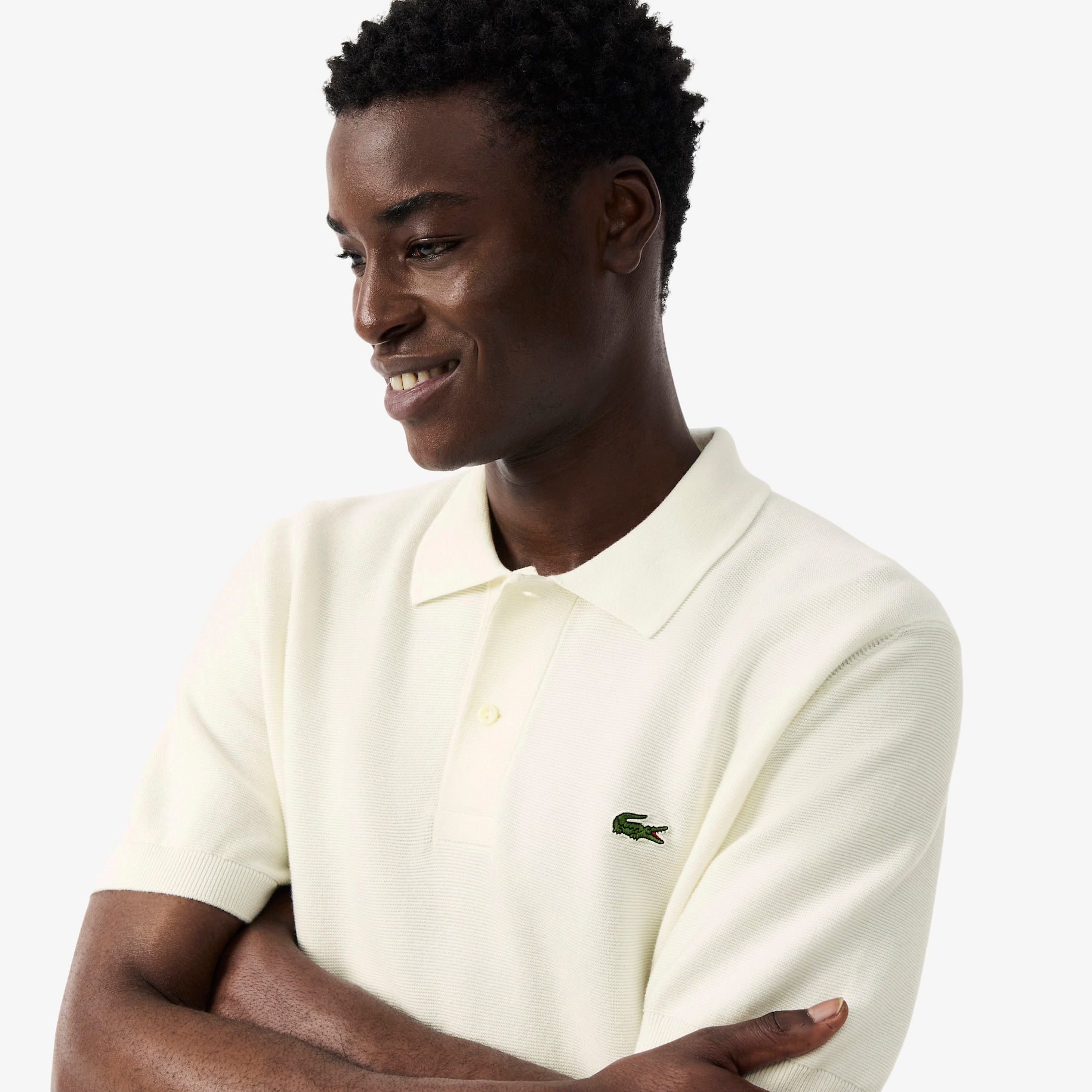Classic Fit Knitted Polo Shirt image number 1