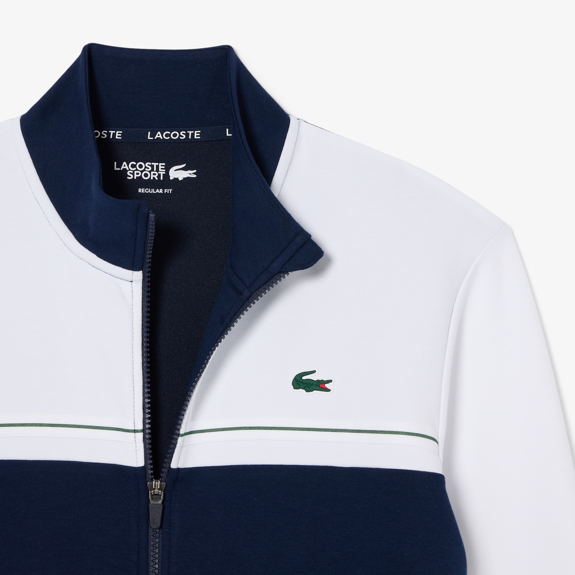 Sport Zipped Colour-Block Sweatshirt image number 4