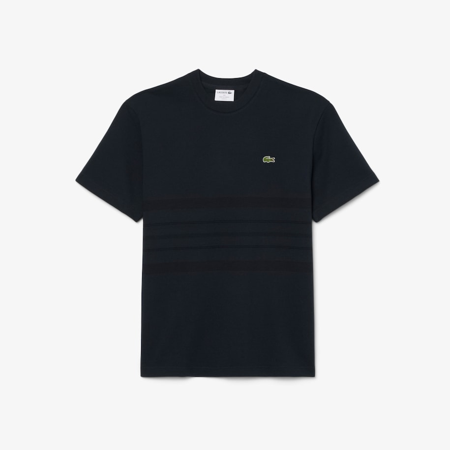 French Made Striped Piqu&eacute; T-shirt image number 3
