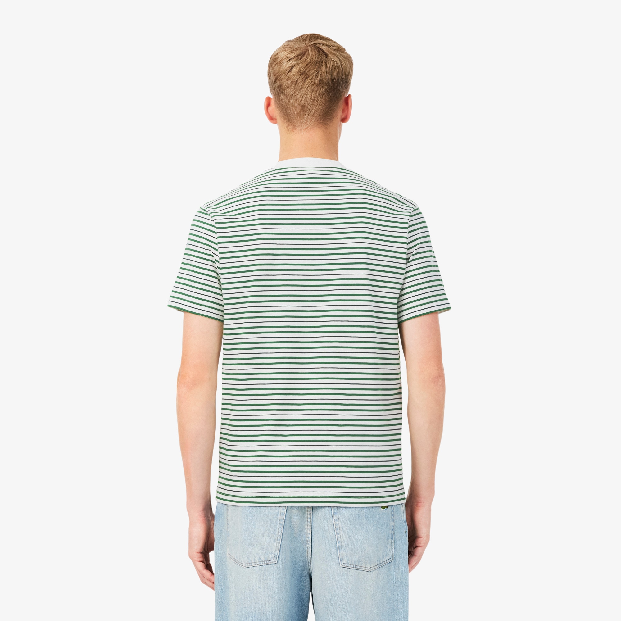 Striped Cotton T-shirt image number 2