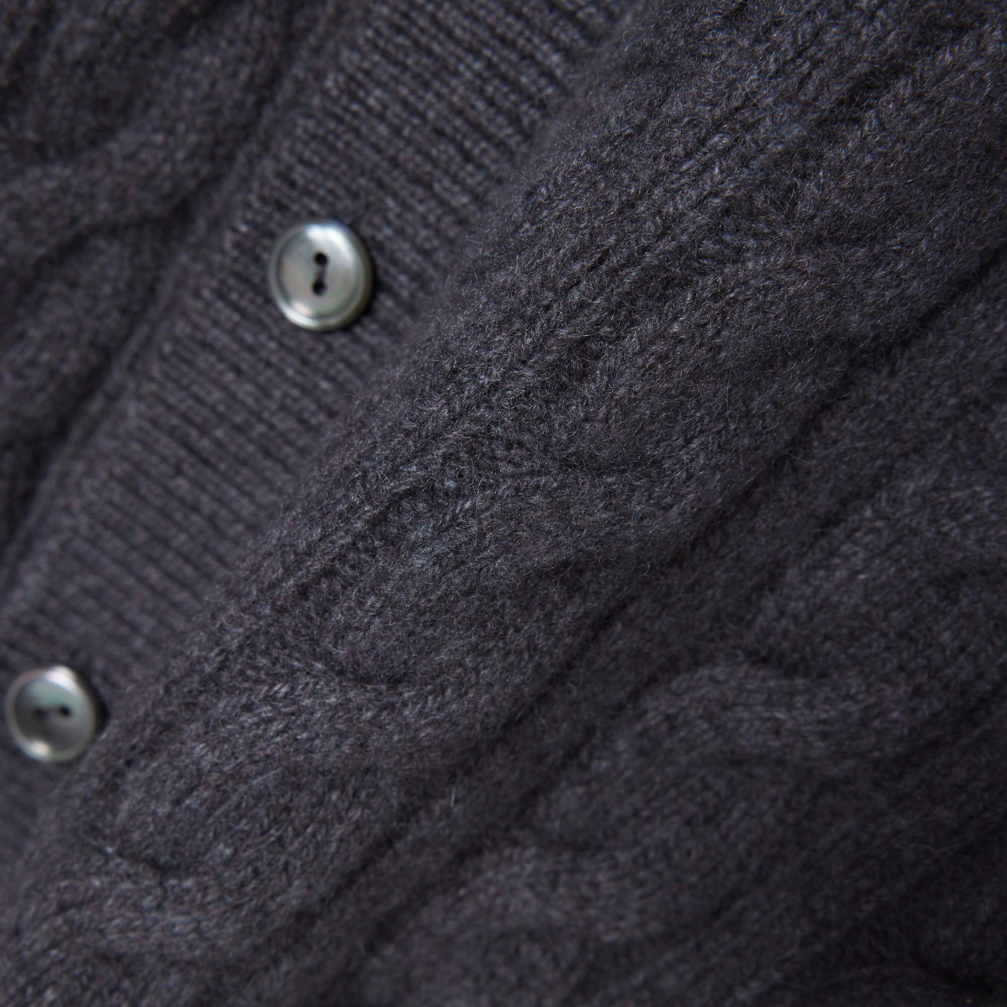 Runway Cashmere Cable Knit Cardigan image number 6